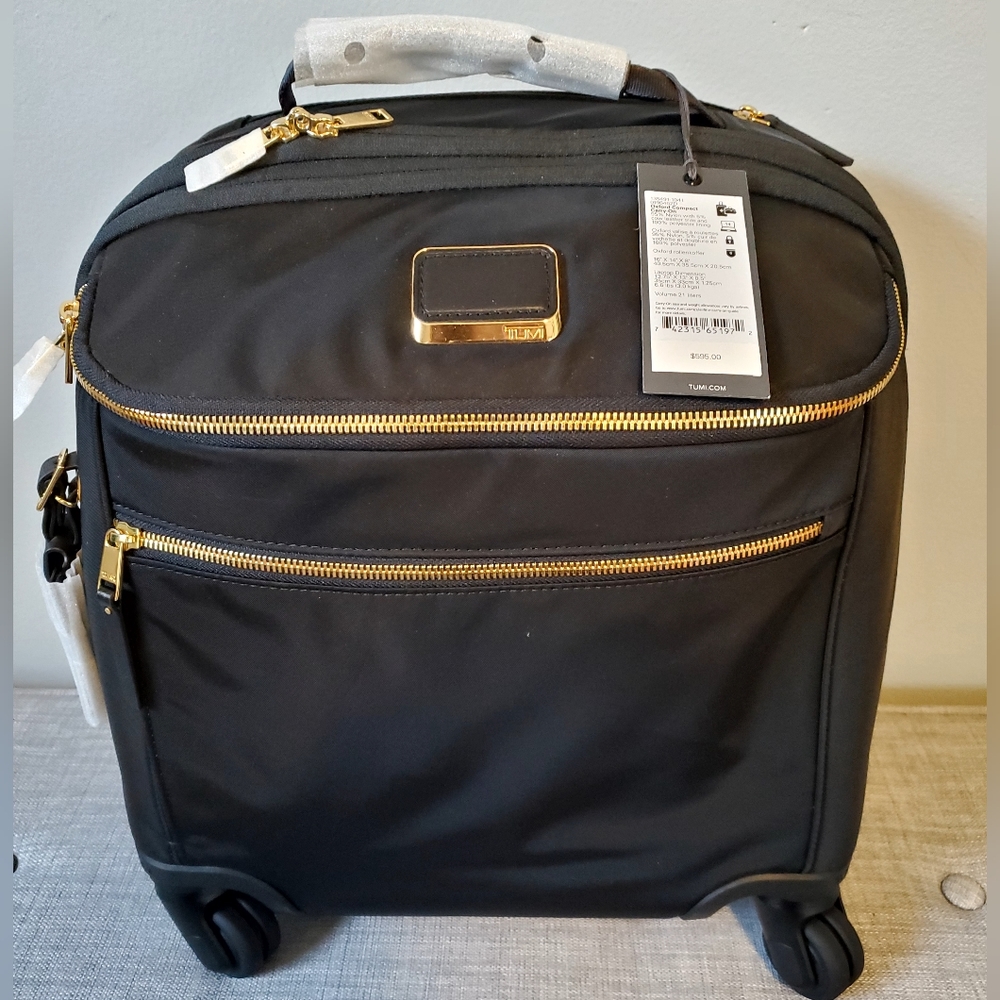 Tumi Oxford Compact Carry-On (Black)